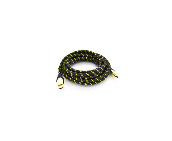 Кабель мультимедійний HDMI M to HDMI M 3.0m V2.1 8K60Hz 4K120Hz black/gold Ritar (YT-HDMI(M)/(M)V2.1-3.0m/19949) Кабель мультимедійний HDMI M to HDMI M 3.0m V2.1 8K60Hz 4K120Hz black/gold Ritar (YT-HDMI(M)/(M)V2.1-3.0m/19949)