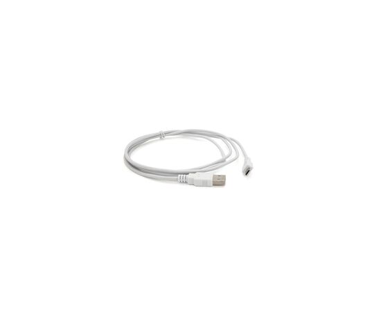 Дата кабель USB 2.0 AM to Micro 5P 1.5m white Voltronic (YT-AM/Mc-1.5Wt/20128)