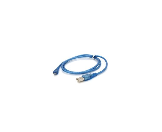 Дата кабель USB 2.0 AM to Micro 5P 1.0m blue Voltronic (YT-AM/Mc-1B/05495)