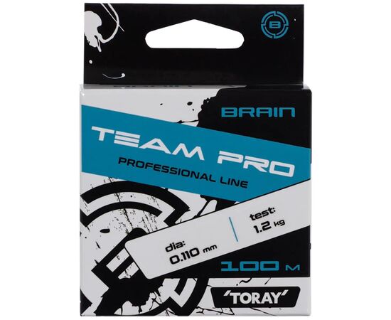 Волосінь Brain Team Pro 100m 0.11mm 1.2 kg (1858.26.92), зображення 2 Волосінь Brain Team Pro 100m 0.11mm 1.2 kg (1858.26.92), зображення 2