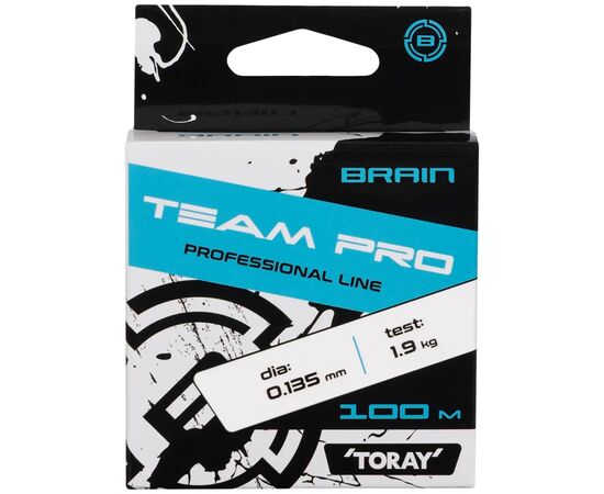 Волосінь Brain Team Pro 100m 0.135mm 1.9kg (1858.26.94), зображення 2 Волосінь Brain Team Pro 100m 0.135mm 1.9kg (1858.26.94), зображення 2