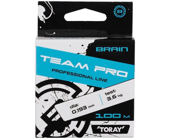 Волосінь Brain Team Pro 100m 0.193mm 3.6kg (1858.26.97), зображення 2 Волосінь Brain Team Pro 100m 0.193mm 3.6kg (1858.26.97), зображення 2
