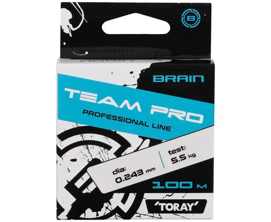Волосінь Brain Team Pro 100m 0.243mm 5.5kg (1858.26.99), зображення 2 Волосінь Brain Team Pro 100m 0.243mm 5.5kg (1858.26.99), зображення 2