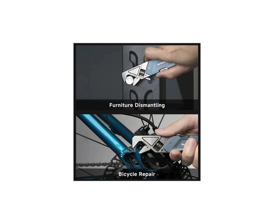 Мультитул Xiaomi NexTool гаечный ключ Light Duty Wrench W1 6 в 1 (NE20238), изображение 7 Мультитул Xiaomi NexTool гаечный ключ Light Duty Wrench W1 6 в 1 (NE20238), изображение 7