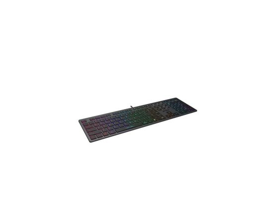 Клавіатура A4Tech FX60H USB Grey Neon backlit, зображення 2 Клавіатура A4Tech FX60H USB Grey Neon backlit, зображення 2