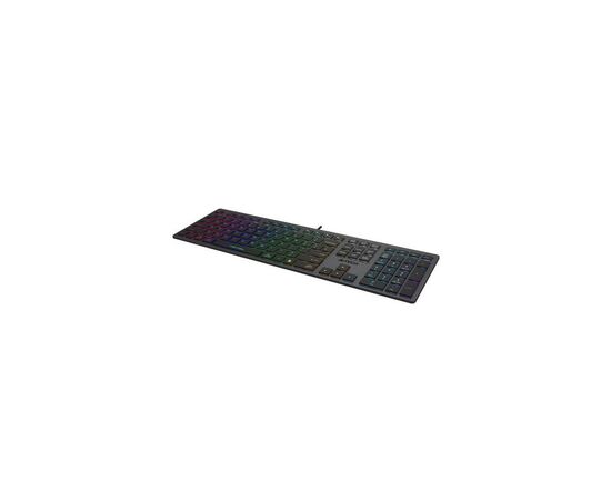 Клавіатура A4Tech FX60H USB Grey Neon backlit, зображення 3 Клавіатура A4Tech FX60H USB Grey Neon backlit, зображення 3