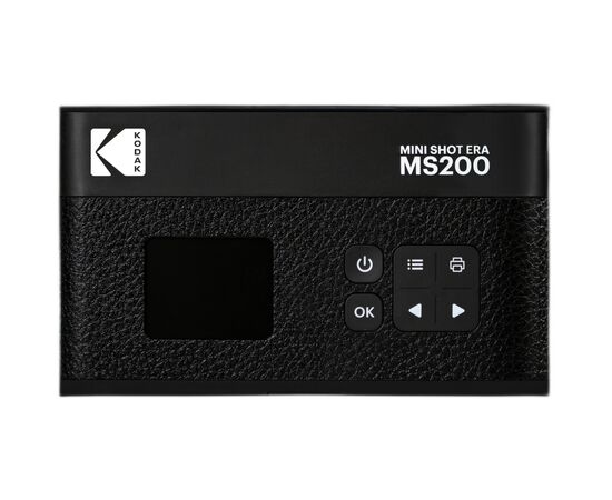 Камера моментальной печати Kodak Mini Shot 2 Era Black (MS200), изображение 2 Камера моментальной печати Kodak Mini Shot 2 Era Black (MS200), изображение 2
