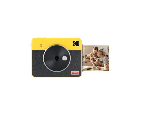 Камера моментальной печати Kodak Mini Shot 3 Retro Yellow (C300R) Камера моментальной печати Kodak Mini Shot 3 Retro Yellow (C300R)