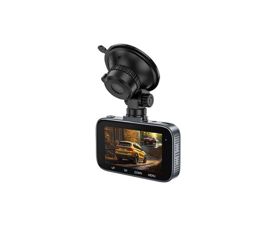 Видеорегистратор HOCO DV6 Driving recorder with 3-inch display(with rear camera) (6942007619745), изображение 3 Видеорегистратор HOCO DV6 Driving recorder with 3-inch display(with rear camera) (6942007619745), изображение 3