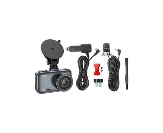 Видеорегистратор HOCO DV6 Driving recorder with 3-inch display(with rear camera) (6942007619745), изображение 4 Видеорегистратор HOCO DV6 Driving recorder with 3-inch display(with rear camera) (6942007619745), изображение 4