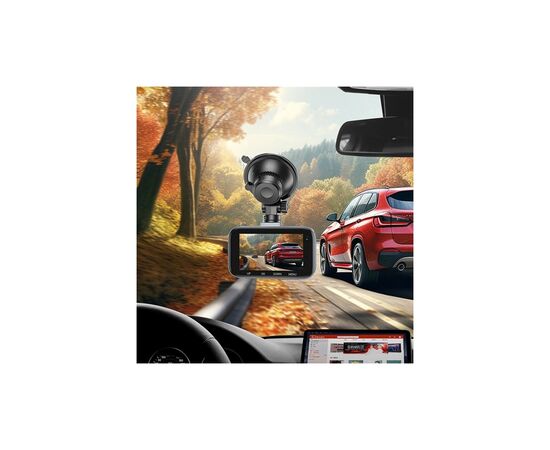 Видеорегистратор HOCO DV6 Driving recorder with 3-inch display(with rear camera) (6942007619745), изображение 5 Видеорегистратор HOCO DV6 Driving recorder with 3-inch display(with rear camera) (6942007619745), изображение 5