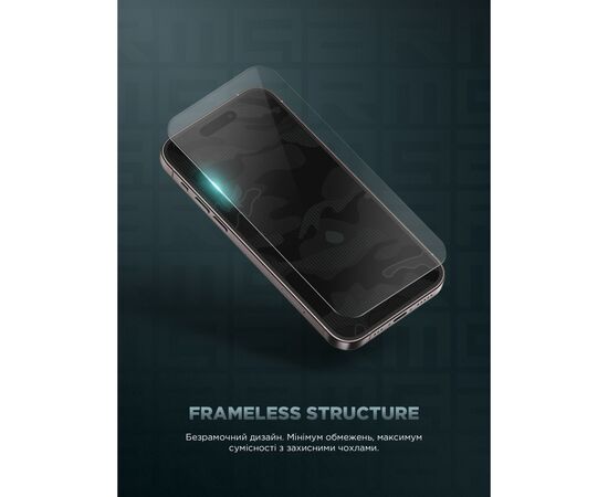 Стекло защитное Armorstandart Infinity Black Icon 2.75D Apple iPhone 17 / 17 Pro / 16 Pro (ARM86416), изображение 9 Стекло защитное Armorstandart Infinity Black Icon 2.75D Apple iPhone 17 / 17 Pro / 16 Pro (ARM86416), изображение 9