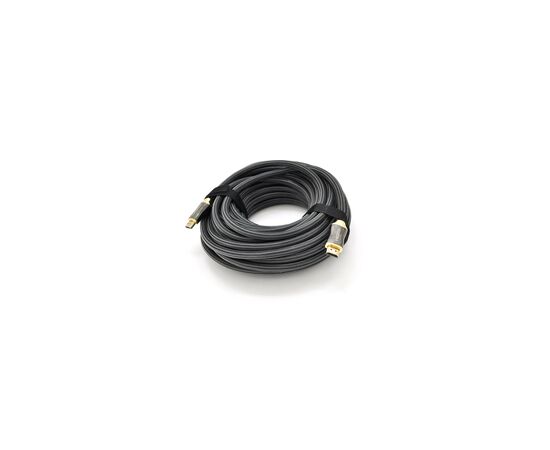 Кабель мультимедійний HDMI M to HDMI M 20.0m V2.0 4K black VEGGIEG (YT-HDMI(M)/(M)HX-20/19709)