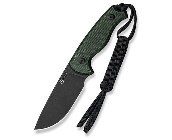 Ніж Civivi Timberbark, Green Micarta, Darkwash (C23094-3), зображення 2 Ніж Civivi Timberbark, Green Micarta, Darkwash (C23094-3), зображення 2
