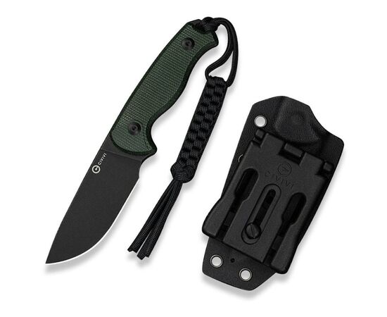 Ніж Civivi Timberbark, Green Micarta, Darkwash (C23094-3), зображення 3 Ніж Civivi Timberbark, Green Micarta, Darkwash (C23094-3), зображення 3