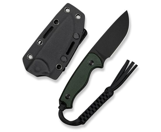 Ніж Civivi Timberbark, Green Micarta, Darkwash (C23094-3), зображення 4 Ніж Civivi Timberbark, Green Micarta, Darkwash (C23094-3), зображення 4