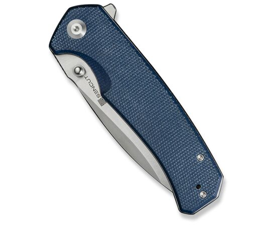 Нож Sencut Skarnax, Blue Micarta, Satin (S24025-3), изображение 6 Нож Sencut Skarnax, Blue Micarta, Satin (S24025-3), изображение 6