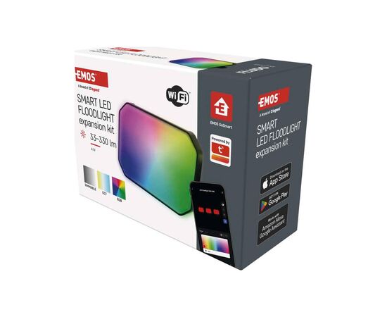 Прожектор EMOS ZIW181R 4 Вт RGBIC WIFI (ZIW181R), зображення 10 Прожектор EMOS ZIW181R 4 Вт RGBIC WIFI (ZIW181R), зображення 10