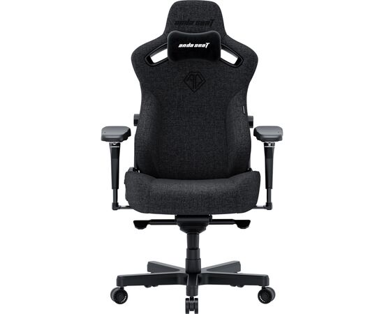 Кресло игровое Anda Seat Kaiser 3 Pro Fabric Size XL Dark Gray (AD12YDC-XL-01-GB-PV/F-G01), изображение 2 Кресло игровое Anda Seat Kaiser 3 Pro Fabric Size XL Dark Gray (AD12YDC-XL-01-GB-PV/F-G01), изображение 2