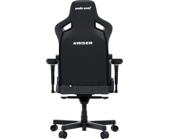 Кресло игровое Anda Seat Kaiser 3 Pro Fabric Size XL Dark Gray (AD12YDC-XL-01-GB-PV/F-G01), изображение 6 Кресло игровое Anda Seat Kaiser 3 Pro Fabric Size XL Dark Gray (AD12YDC-XL-01-GB-PV/F-G01), изображение 6