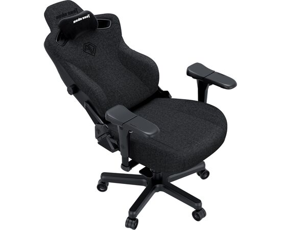 Кресло игровое Anda Seat Kaiser 3 Pro Fabric Size XL Dark Gray (AD12YDC-XL-01-GB-PV/F-G01), изображение 8 Кресло игровое Anda Seat Kaiser 3 Pro Fabric Size XL Dark Gray (AD12YDC-XL-01-GB-PV/F-G01), изображение 8