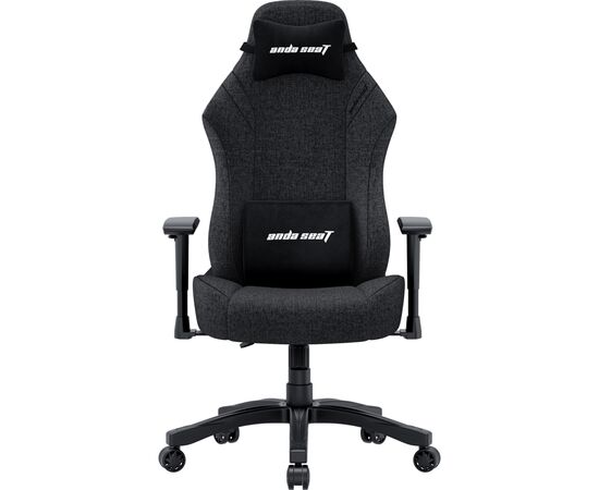Кресло игровое AndaSeat Luna fabric Size L Dark Grey (AD18-44-GB-F), изображение 2 Кресло игровое AndaSeat Luna fabric Size L Dark Grey (AD18-44-GB-F), изображение 2