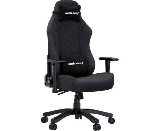 Кресло игровое AndaSeat Luna fabric Size L Dark Grey (AD18-44-GB-F) Кресло игровое AndaSeat Luna fabric Size L Dark Grey (AD18-44-GB-F)