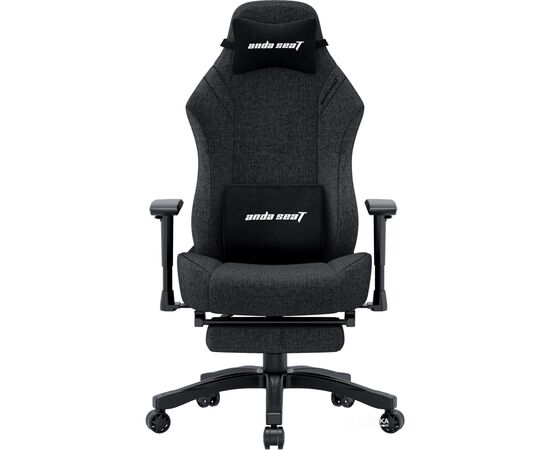 Кресло игровое Anda Seat Luna Pro Fabric Size L Dark Gray (AD18T-44-GB-F), изображение 2 Кресло игровое Anda Seat Luna Pro Fabric Size L Dark Gray (AD18T-44-GB-F), изображение 2