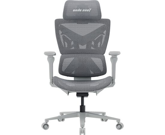 Кресло игровое Anda Seat X-Air Pro Size XL Mesh Gray (AD-WY-01-GGF-G01), изображение 2 Кресло игровое Anda Seat X-Air Pro Size XL Mesh Gray (AD-WY-01-GGF-G01), изображение 2