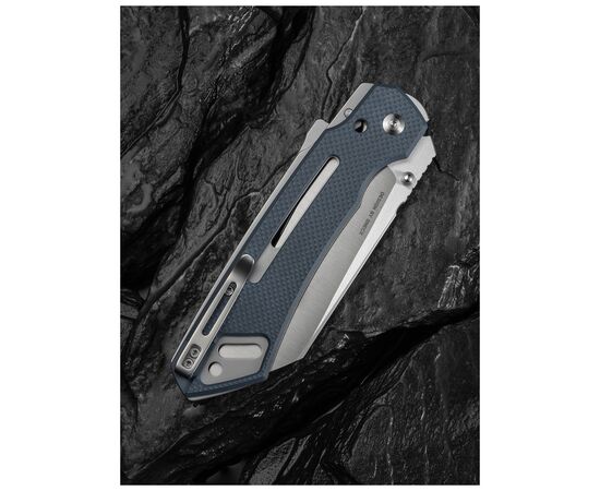 Нож Civivi Buster FG, Satin, сірий G10 (C24052-2), изображение 6 Нож Civivi Buster FG, Satin, сірий G10 (C24052-2), изображение 6