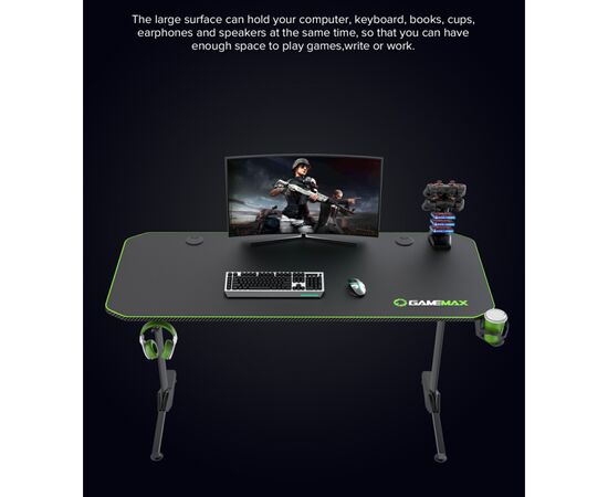 Компьютерный стол Gamemax D140 Carbon, изображение 11 Компьютерный стол Gamemax D140 Carbon, изображение 11