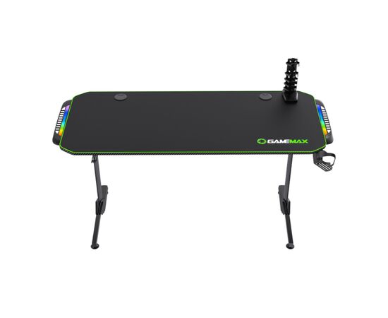 Компьютерный стол Gamemax D140 Carbon-RGB, изображение 2 Компьютерный стол Gamemax D140 Carbon-RGB, изображение 2