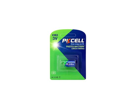 Батарейка CR2 3V 850mAh Lithium PkCell (CR2-1B)