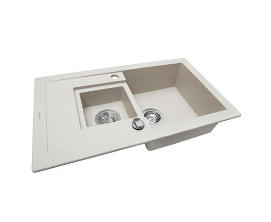 Мийка кухонна Perfelli PIERRA PGP 536-78 LIGHT BEIGE, зображення 2