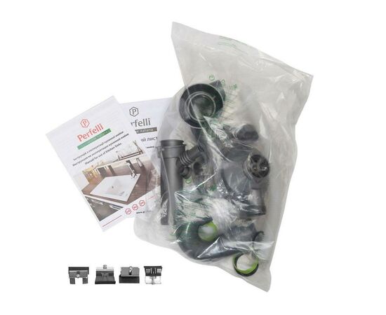 Мийка кухонна Perfelli PIERRA PGP 536-78 LIGHT BEIGE, зображення 5