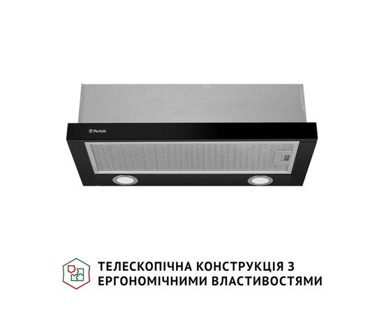 Вытяжка кухонная Perfelli TL 602 BL LED, изображение 2 Вытяжка кухонная Perfelli TL 602 BL LED, изображение 2