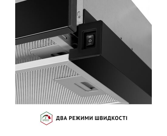 Вытяжка кухонная Perfelli TL 602 BL LED, изображение 6 Вытяжка кухонная Perfelli TL 602 BL LED, изображение 6