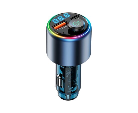 FM модулятор Gelius Play GP-FMT050s (30w PD/QC+ 18w QC)(RGB) (GP-FMT050s), изображение 2 FM модулятор Gelius Play GP-FMT050s (30w PD/QC+ 18w QC)(RGB) (GP-FMT050s), изображение 2