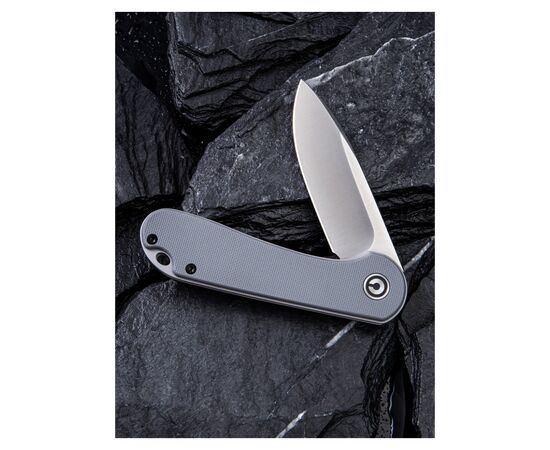 Нож Civivi Elementum, Satin, сірий G10 (C907B), изображение 11 Нож Civivi Elementum, Satin, сірий G10 (C907B), изображение 11
