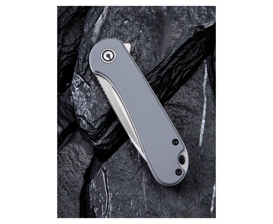 Нож Civivi Elementum, Satin, сірий G10 (C907B), изображение 6 Нож Civivi Elementum, Satin, сірий G10 (C907B), изображение 6