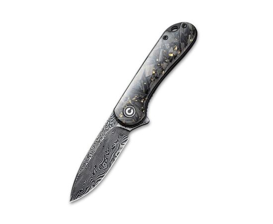 Нож Civivi Elementum, Damascus, Carbon Fiber (C907C-DS1), изображение 3 Нож Civivi Elementum, Damascus, Carbon Fiber (C907C-DS1), изображение 3