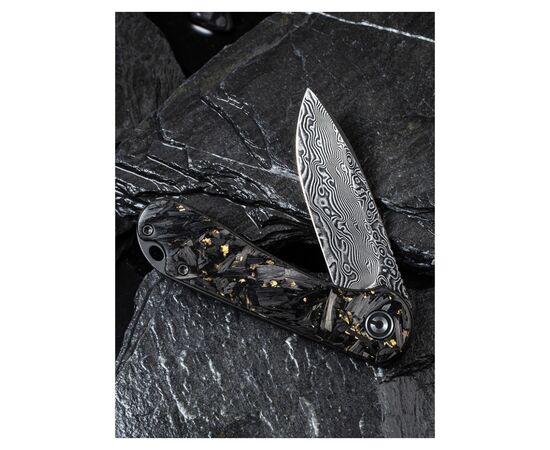Нож Civivi Elementum, Damascus, Carbon Fiber (C907C-DS1), изображение 7 Нож Civivi Elementum, Damascus, Carbon Fiber (C907C-DS1), изображение 7
