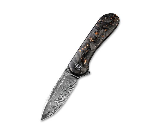 Нож Civivi Elementum, Damascus, Carbon Fiber (C907C-DS3), изображение 2 Нож Civivi Elementum, Damascus, Carbon Fiber (C907C-DS3), изображение 2