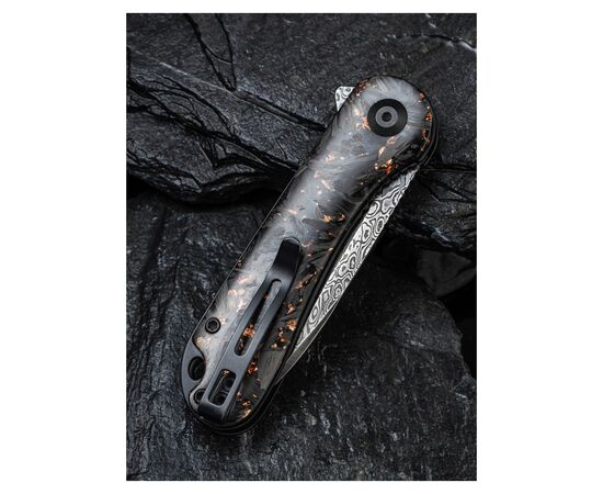 Нож Civivi Elementum, Damascus, Carbon Fiber (C907C-DS3), изображение 5 Нож Civivi Elementum, Damascus, Carbon Fiber (C907C-DS3), изображение 5
