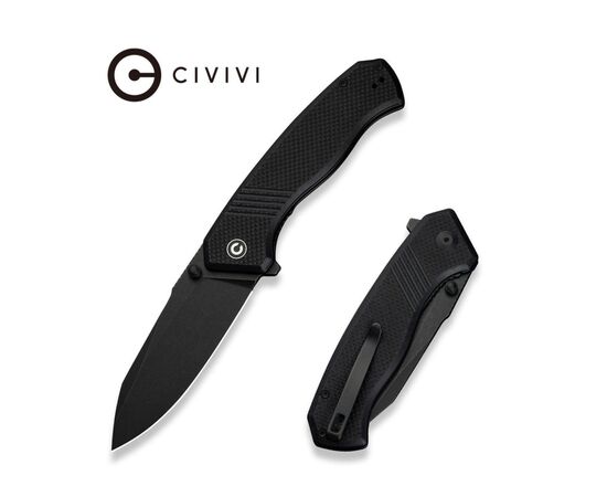 Нож Civivi Placoid, Darkwash, чорний G10 (C23079-1), изображение 11 Нож Civivi Placoid, Darkwash, чорний G10 (C23079-1), изображение 11