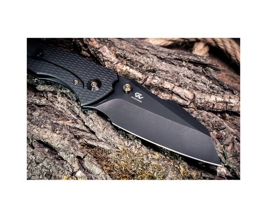 Нож Weknife High-Fin XL, Darkwash, чорний титан (WE24010-1), изображение 4 Нож Weknife High-Fin XL, Darkwash, чорний титан (WE24010-1), изображение 4