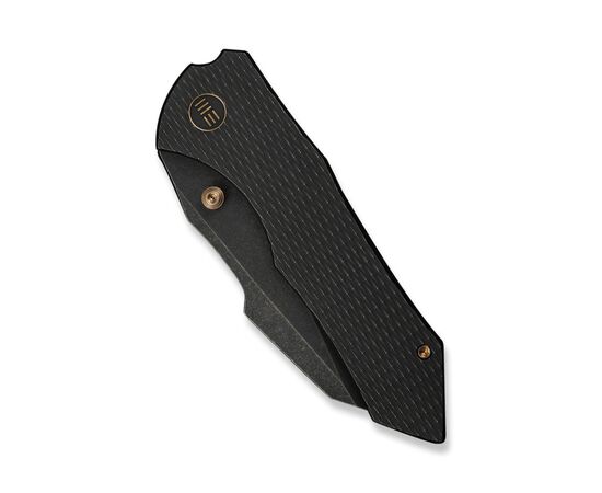 Нож Weknife High-Fin XL, Darkwash, чорний титан (WE24010-1), изображение 6 Нож Weknife High-Fin XL, Darkwash, чорний титан (WE24010-1), изображение 6