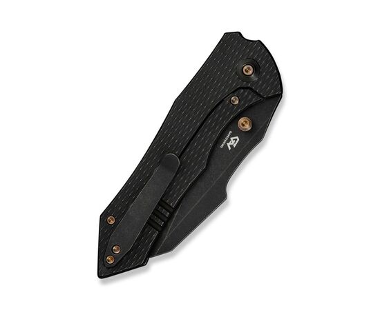Нож Weknife High-Fin XL, Darkwash, чорний титан (WE24010-1), изображение 8 Нож Weknife High-Fin XL, Darkwash, чорний титан (WE24010-1), изображение 8