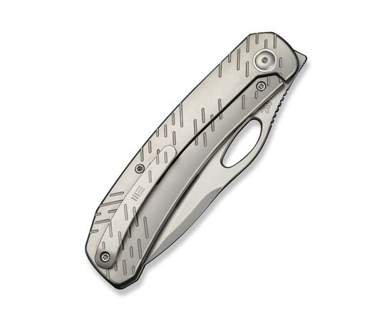 Нож Weknife Inmate, Bead Blast, титан (WE23096B-1), изображение 8 Нож Weknife Inmate, Bead Blast, титан (WE23096B-1), изображение 8