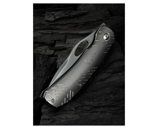 Нож Weknife Inmate, Darkwash, темний титан (WE23096B-4), изображение 11 Нож Weknife Inmate, Darkwash, темний титан (WE23096B-4), изображение 11